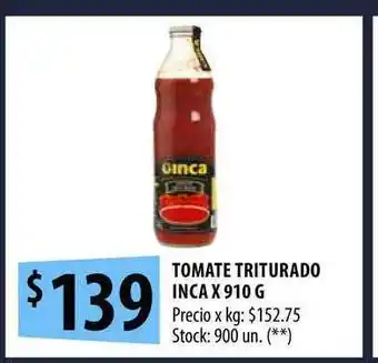 Punto Mayorista Inca Tomate Triturado x 910g oferta