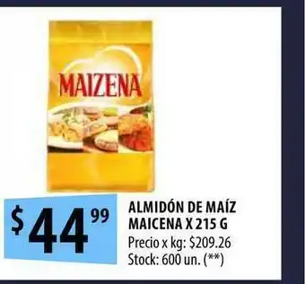 Punto Mayorista Almidón De Maíz Maicena x 215g oferta