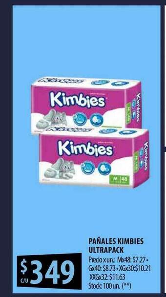 Punto Mayorista Pañales Kimbies Ultrapack oferta