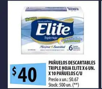 Punto Mayorista Pañuelos Descartables Triples Hoja Elite Pañuelos C U oferta