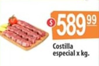 Autoservicio Capo Costilla especial x kg. oferta