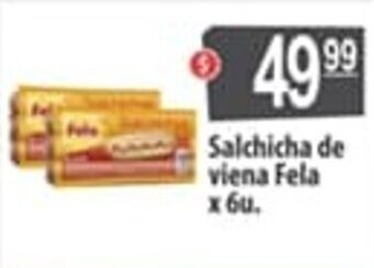 Autoservicio Capo Fela Salchicha de viena x 6u. oferta