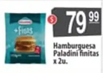 Autoservicio Capo Paladini finitas hamburguesa x 2u. oferta