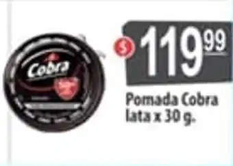 Autoservicio Capo Cobra Pomada lata x 30g. oferta
