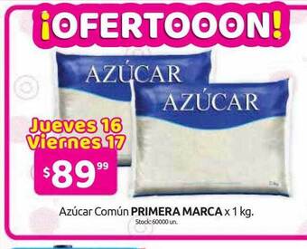 Cordiez Azúcar Común Primera Marca oferta
