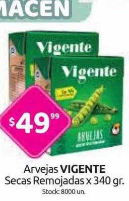 Cordiez Arvejas Vigente oferta