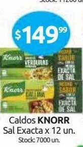 Cordiez Caldos Knorr oferta