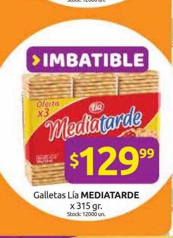 Cordiez Galletas Lía Mediatarde oferta