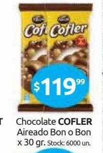 Cordiez Chocolate Cofler oferta