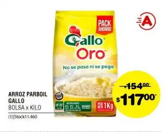 Atomo Conviene Gallo Oro Arroz Parboil x kilo oferta