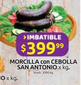 Cordiez Morcilla Con Cebolla San Antonio oferta