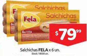 Cordiez Salchichas Fela oferta