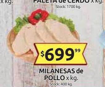 Cordiez Milanesas De Pollo oferta