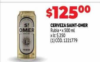 Makro Cerveza Saint-omer oferta