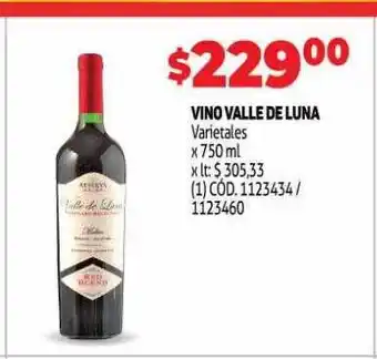 Makro Vino Valle De Luna oferta
