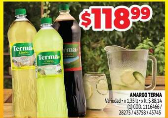 Makro Amargo Terma oferta