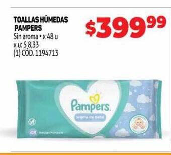 Makro Toallas Húmedas Pampers oferta