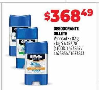 Makro Desodorante Gillette oferta