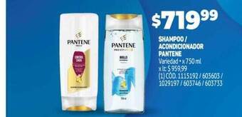 Makro Shampoo Acondicionador Pantene oferta