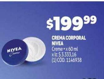 Makro Crema Corporal Nivea oferta