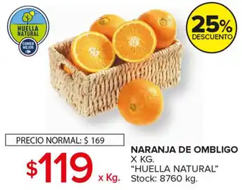 Carrefour Maxi Huella Natural Naranja de Ombligo x kg oferta