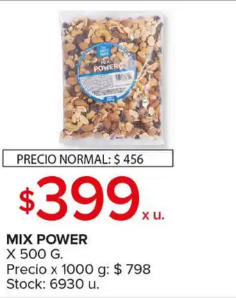 Carrefour Maxi Mix Power x 500g oferta