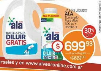 Alvear Jabón Liquido Ala oferta