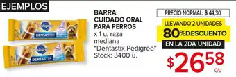 Carrefour Maxi Dentastix Pedigree Barra Cuidado Oral Para Perros x 1u oferta