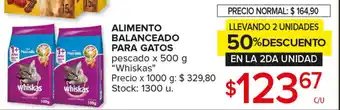 Carrefour Maxi Whiskas Alimento Balanceado para Perros x 500g oferta