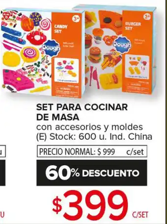 Carrefour Maxi Set Para Cocinar de Masa oferta