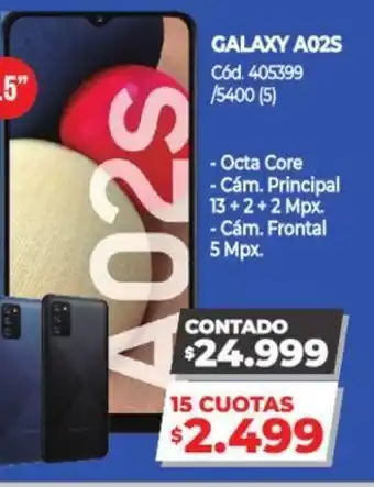 Naldo Lombardi Galaxy A025 oferta