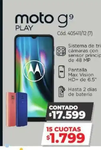 Naldo Lombardi Moto G9 Play oferta