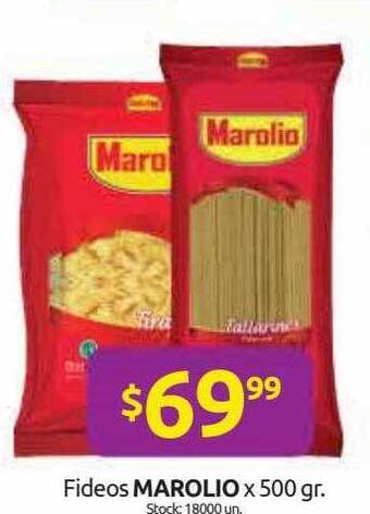 Cordiez Fideos Marolio oferta