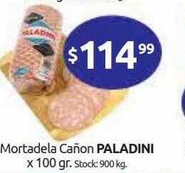 Cordiez Mortadela Cañon Paladini oferta
