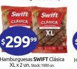 Cordiez Hamburguesas Swift Clásica oferta