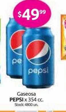Cordiez Gaseosa Pepsi oferta