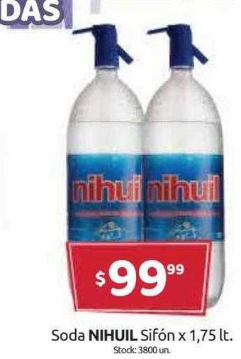 Cordiez Soda Nihuil Sifón oferta