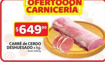 Cordiez Carré De Cerdo Deshuesado oferta