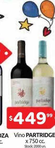 Cordiez Vino Partridge oferta