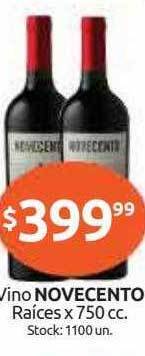 Cordiez Vino Novecento oferta