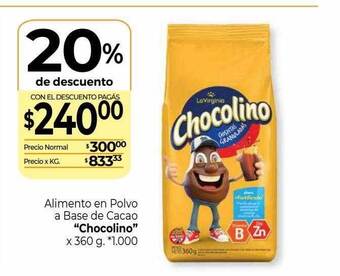 La Anonima Alimento En Polvo A Base De Cacao oferta