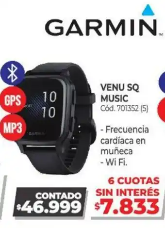Naldo Lombardi Garmin Venu Sq Music oferta