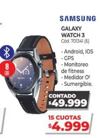 Naldo Lombardi Samsung Galaxy Watch 3 oferta