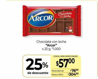 La Anonima Chocolate Con Leche oferta