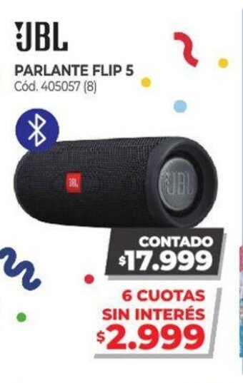 Naldo Lombardi JBL Parlante Flip 5 oferta