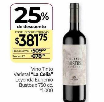 La Anonima Vino Tinto Varietal oferta