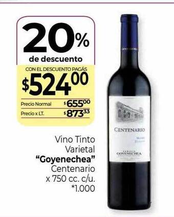 La Anonima Vino Tinto Varietal oferta