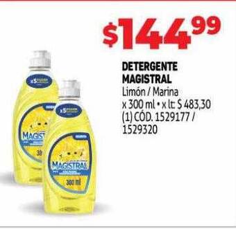 Makro Detergente Magistral oferta
