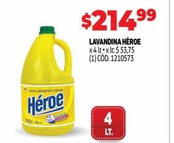Makro Lavandina Héroe oferta