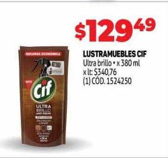 Makro Lustramuebles Cif oferta